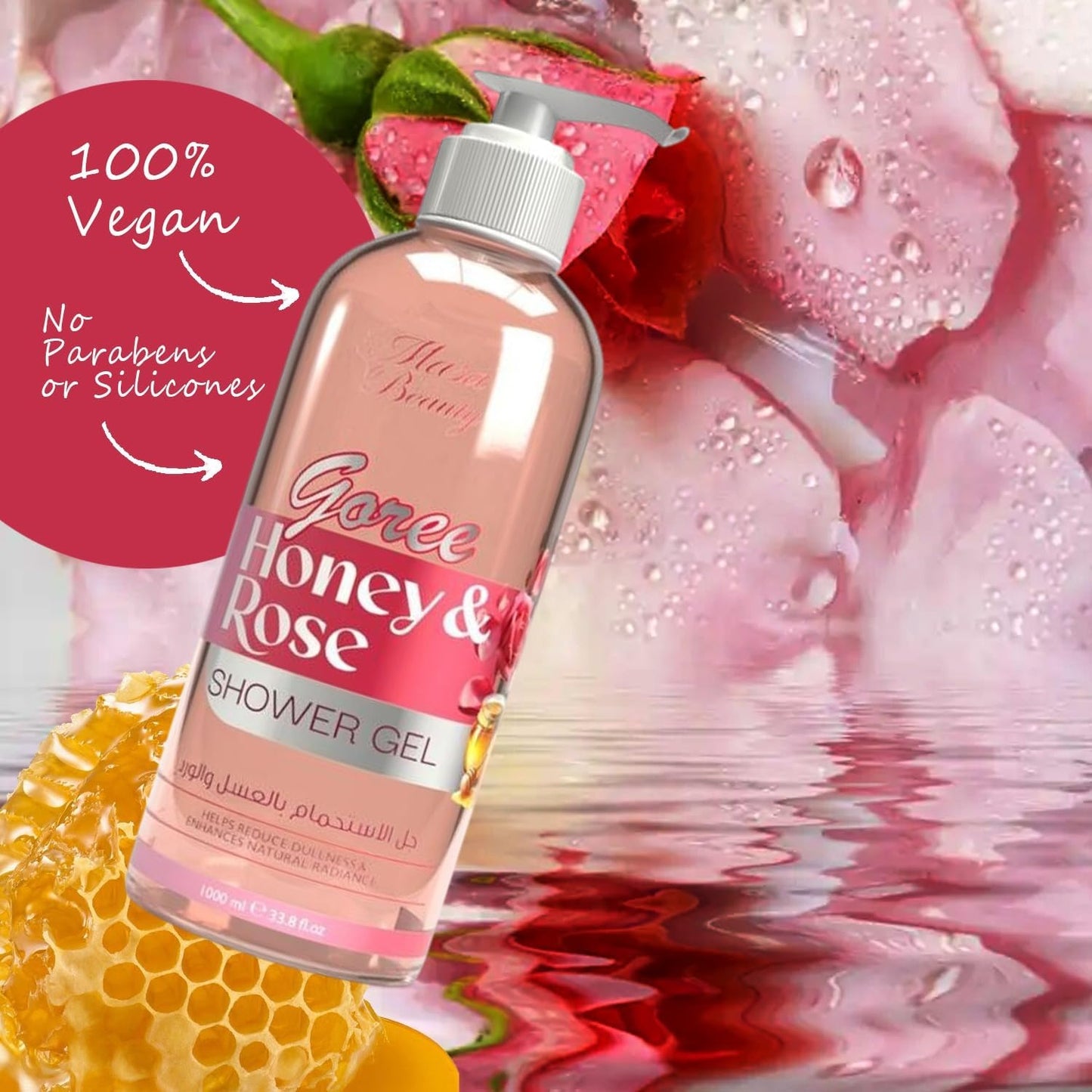 Honey & Rose Shower Gel